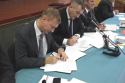 Підписання нової Угоди між обкомом Профспілки та Департаментом освіти і науки ОДА