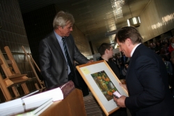 У КНУБА відбувся аукціон «Мистецтво – з молотка на підтримку армії»