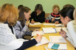 Освітяни Чернігівського району продовжують навчання районній Школі профспілкового активу
