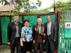 С Днём Великой Победы: поздравляют ветеранов Горловчане