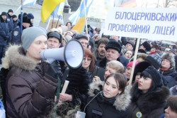 Країну будують робочі руки – акція протесту ПТНЗ