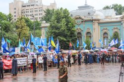 Акція протесту профспілок України: Європейським цінам – європейську зарплату!